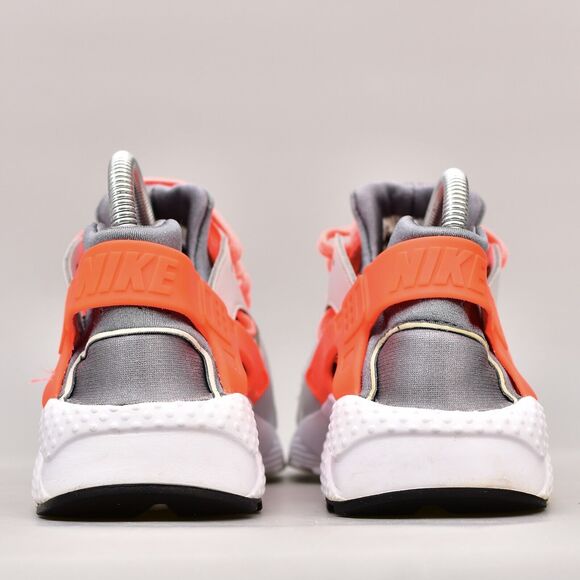 NIKE AIR HUARACHE SIZE 7Y YOUTH RUN PURE PLATINUM LAVA GS RUNNING WOMENS 8.5 - Picture 6 of 10